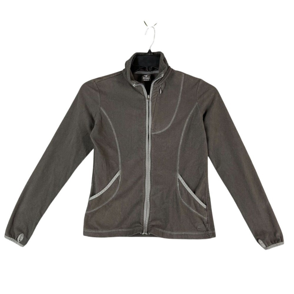 REI Fleece Womens Extra Small Gray Outdoor Hiking‎ Camping Outerwear Everyday